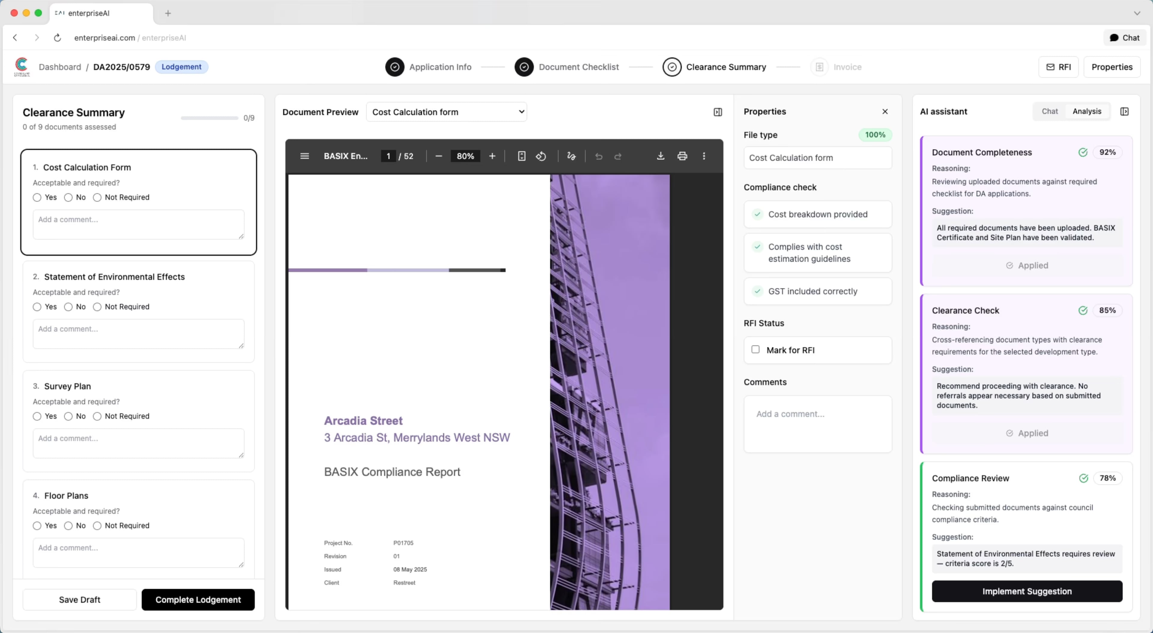 AI development assessment for council planners and permit teams